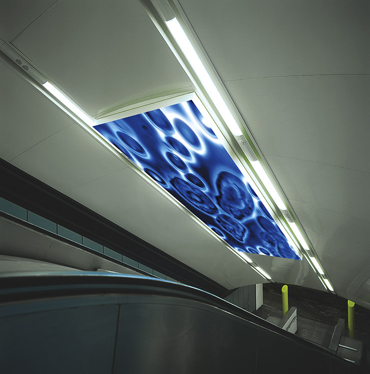 Bianco-Valente, Jsr, 2002, lightbox, Stazione Rione Alto, Metropolitana di Napoli