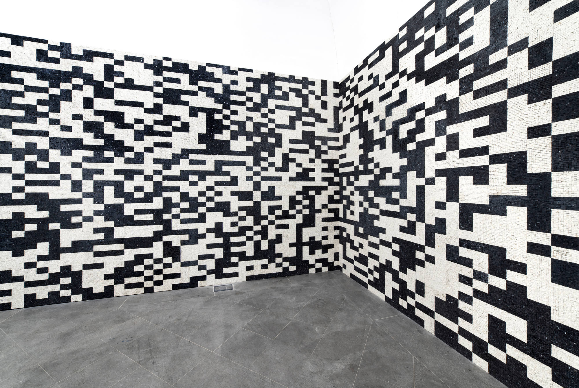 Land Code - Marble Mosaic 340x800 cm Bianco-Valente Castel Sant'Elmo Naples 2024