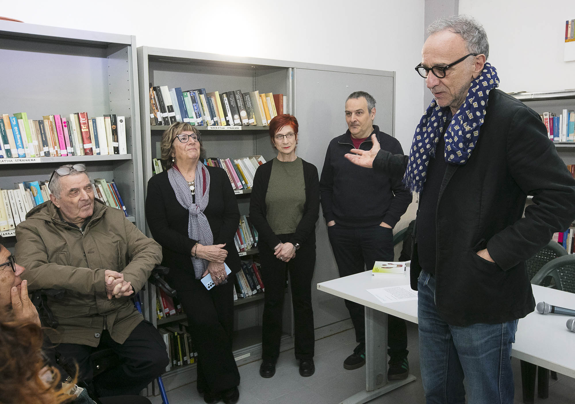 Le stelle brillano fin quando le guardi, 2026, quartiere Caina, Carrara, incontro, foto di Enrico Amici